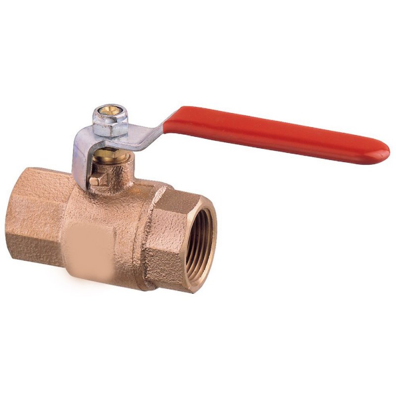 Guidi Guidi Bronze Lever Operated Ball Valve F-F Full Flow Bronze Body - 1 in