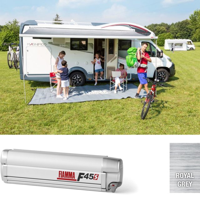Fiamma Titanium F45S 230 Royal Grey Fabric (06290P01R)